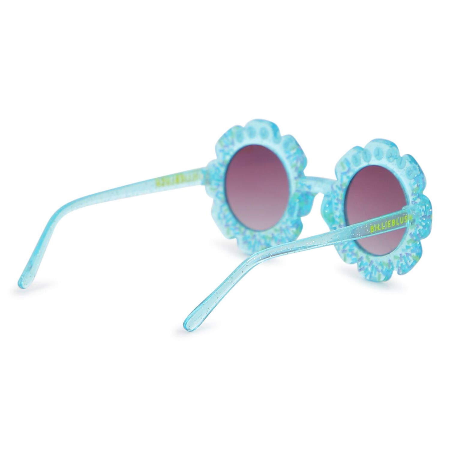 Girls Blue Logo Sunglasses, 2, hi-res
