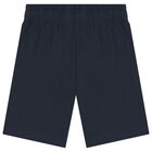 Navy Blue Disney Logo Shorts Set, 1, hi-res