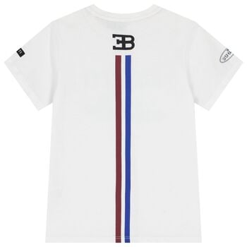 Boys White Logo T-Shirt