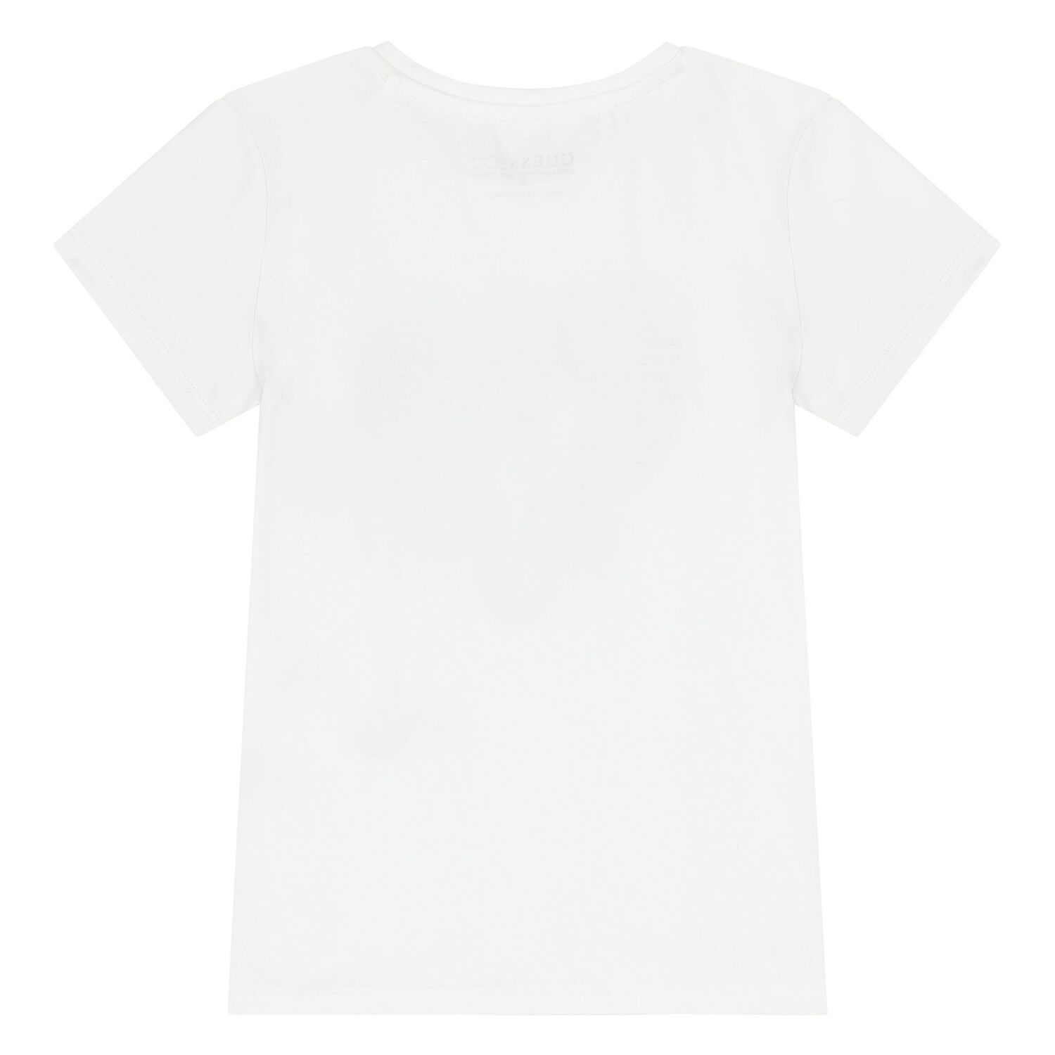Girls White Logo T-Shirt, 1, hi-res