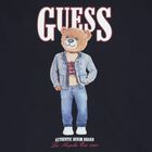 Boys Navy Blue Teddy Bear Logo T-Shirt, 4, hi-res