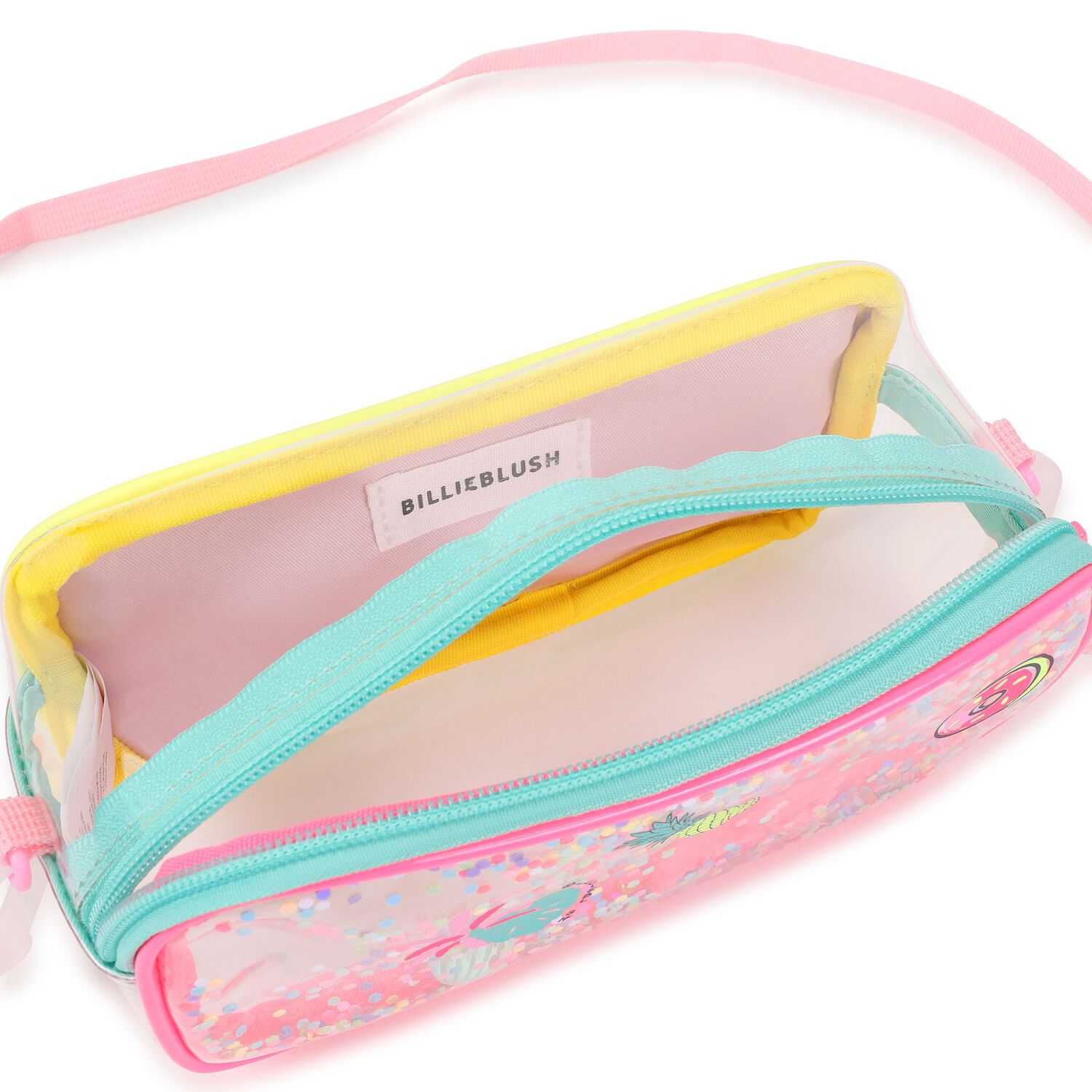Girls Transparent Pencil Case, 1, hi-res
