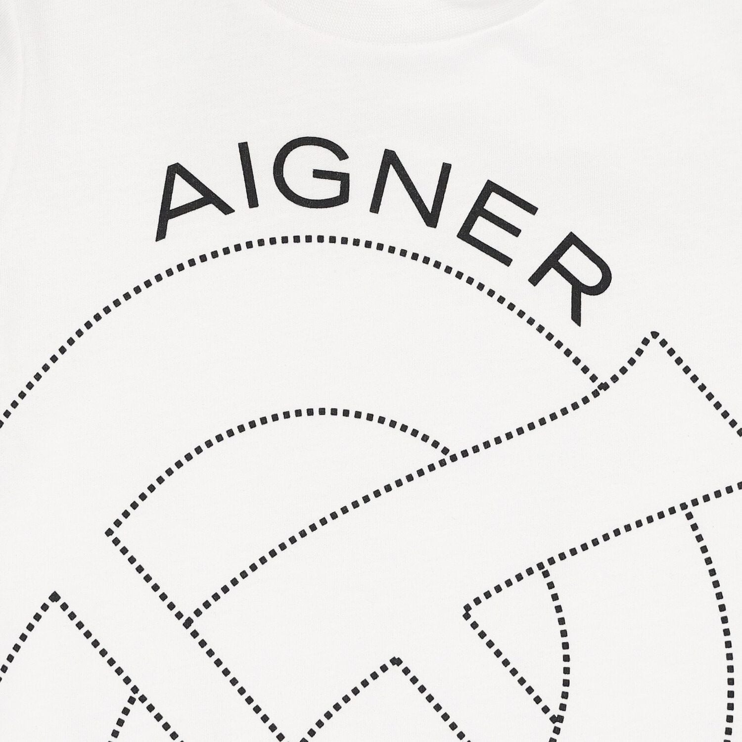 Younger Boys White Logo T-Shirt, 1, hi-res