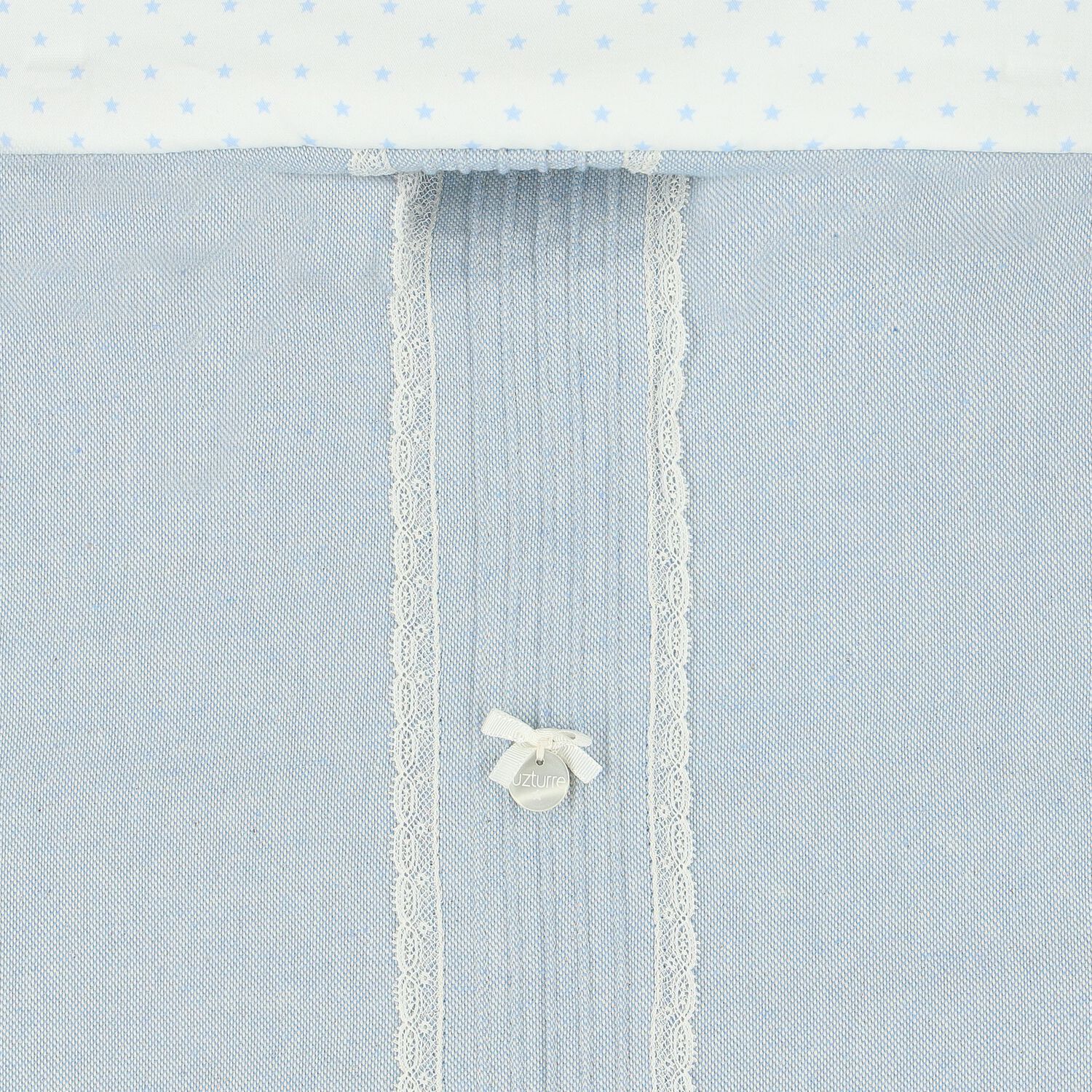 Boys Blue & White Stars Baby Pram Nest, 2, hi-res image number null