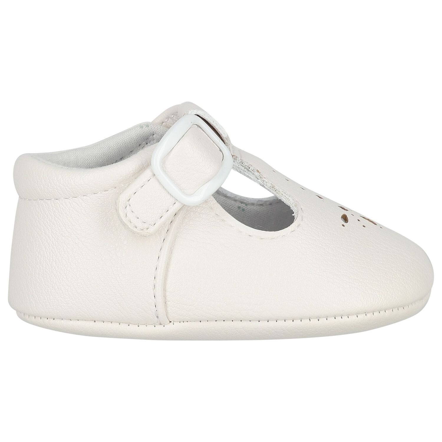 Baby Boys White Pre Walker Shoes, 2, hi-res image number null