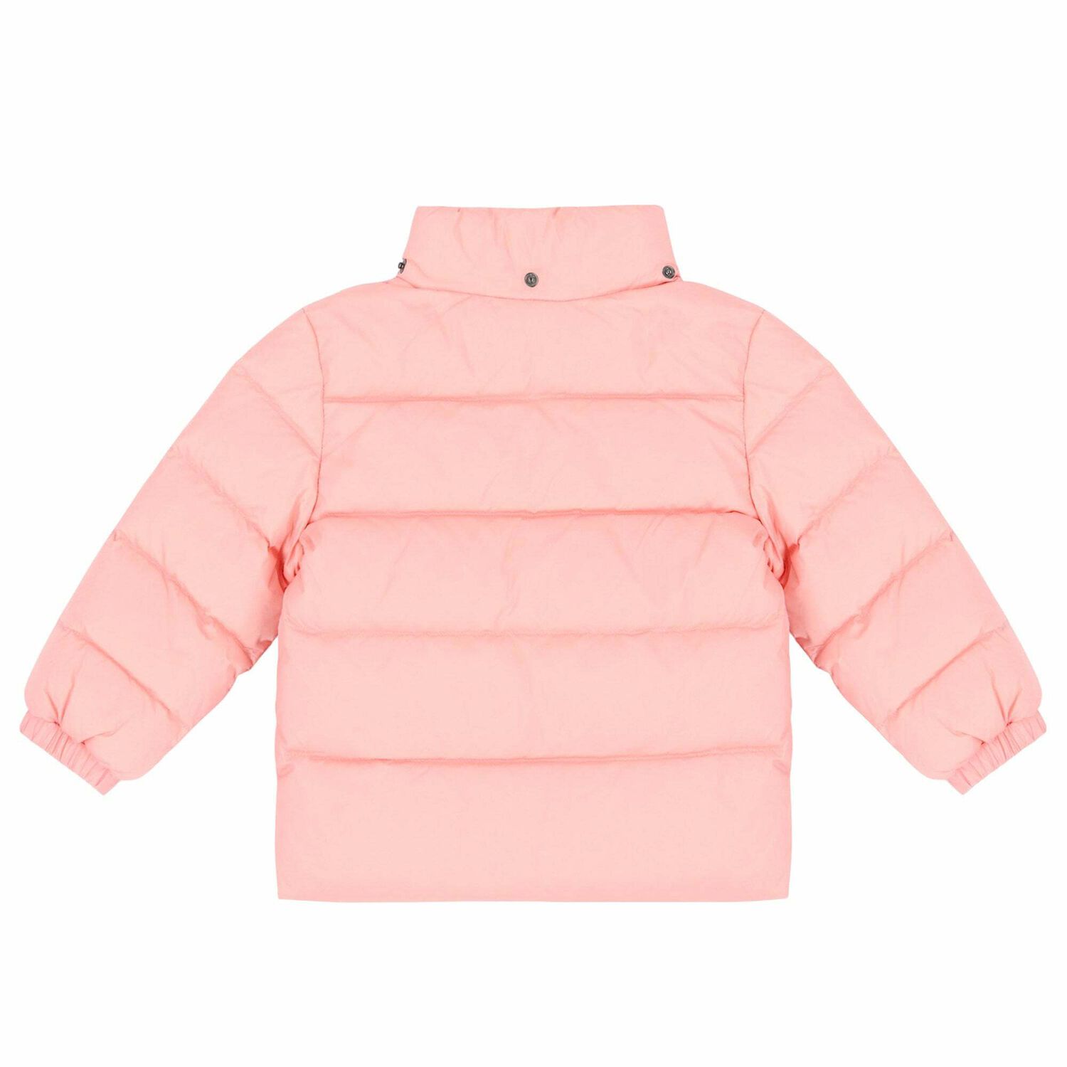 Younger Girls Pink Logo Coat, 1, hi-res