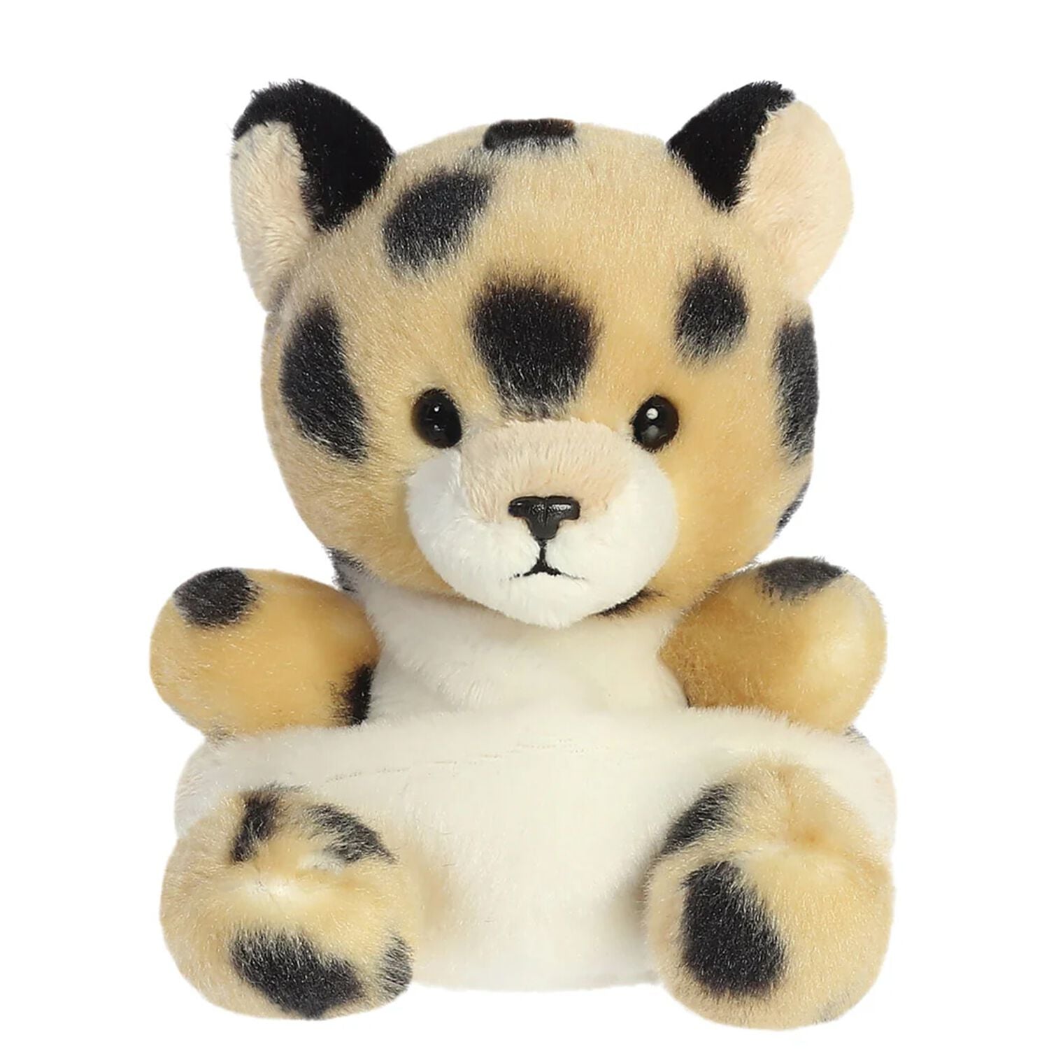 Palm Pals Beige & Black Chutney Cheetah Soft Toy ( 13cm ), 1, hi-res