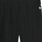 Girls Black Pleated Trousers, 2, hi-res