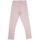 Girls Pale Pink Leggings, 1, hi-res
