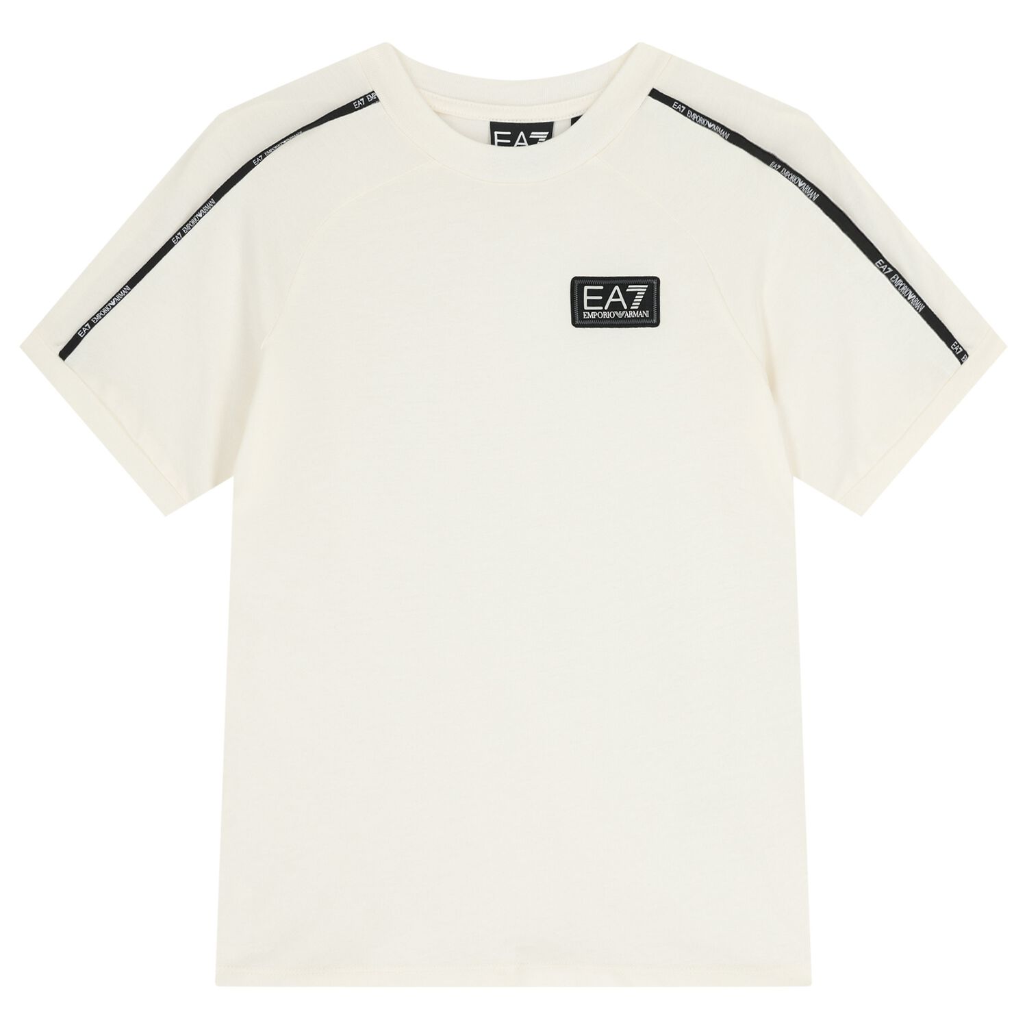 Boys Ivory Logo T-Shirt, 1, hi-res