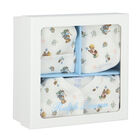 White Polo Bear Romper Gift Set, 1, hi-res