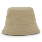 Baby Boys Beige & White Reversible Logo Hat , 2, hi-res