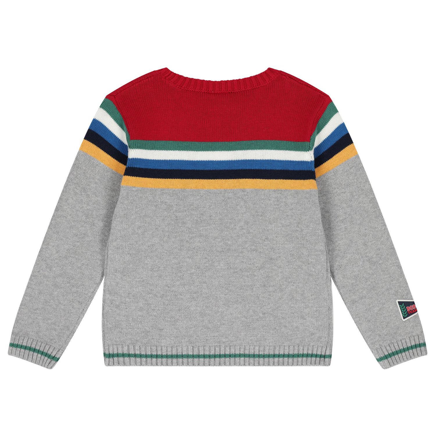Boys Multi-Coloured Knitted Sweater, 1, hi-res image number null