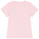 Girls Pink Logo T-Shirt, 1, hi-res