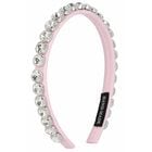 Girls Pink Crystal Embellished Headband, 2, hi-res