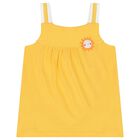 Baby Girls Yellow & White Sunflower Dress Set, 1, hi-res