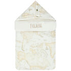 Beige & Ivory Geo Map Baby Nest, 1, hi-res