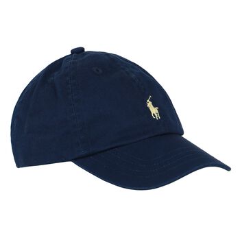 Boys Navy Blue Logo Cap