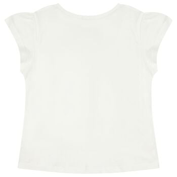 Girls Ivory Crab T-Shirt