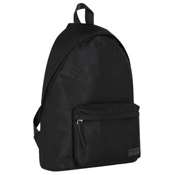 Black Logo Backpack
