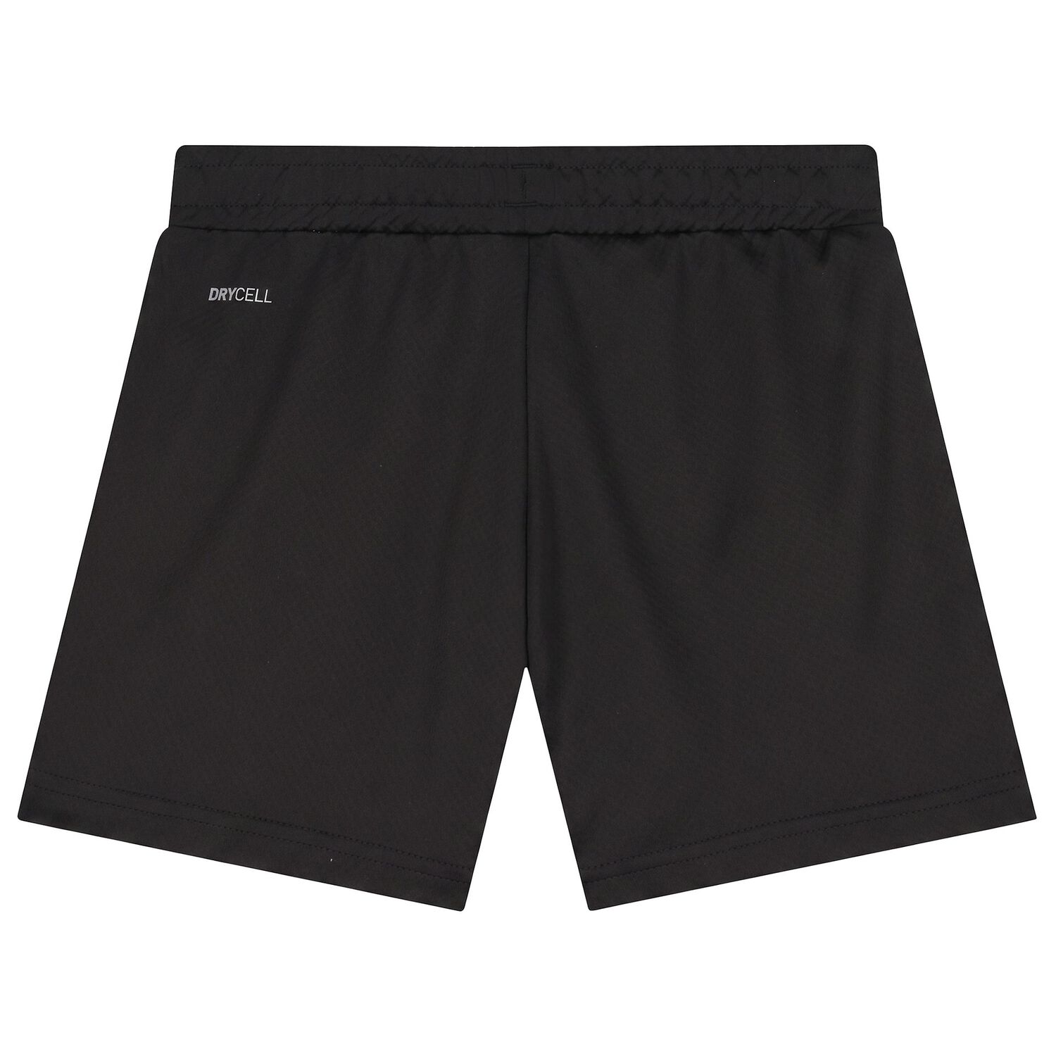 Boys Black Logo Shorts, 1, hi-res
