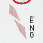 Boys White Logo T-Shirt, 1, hi-res
