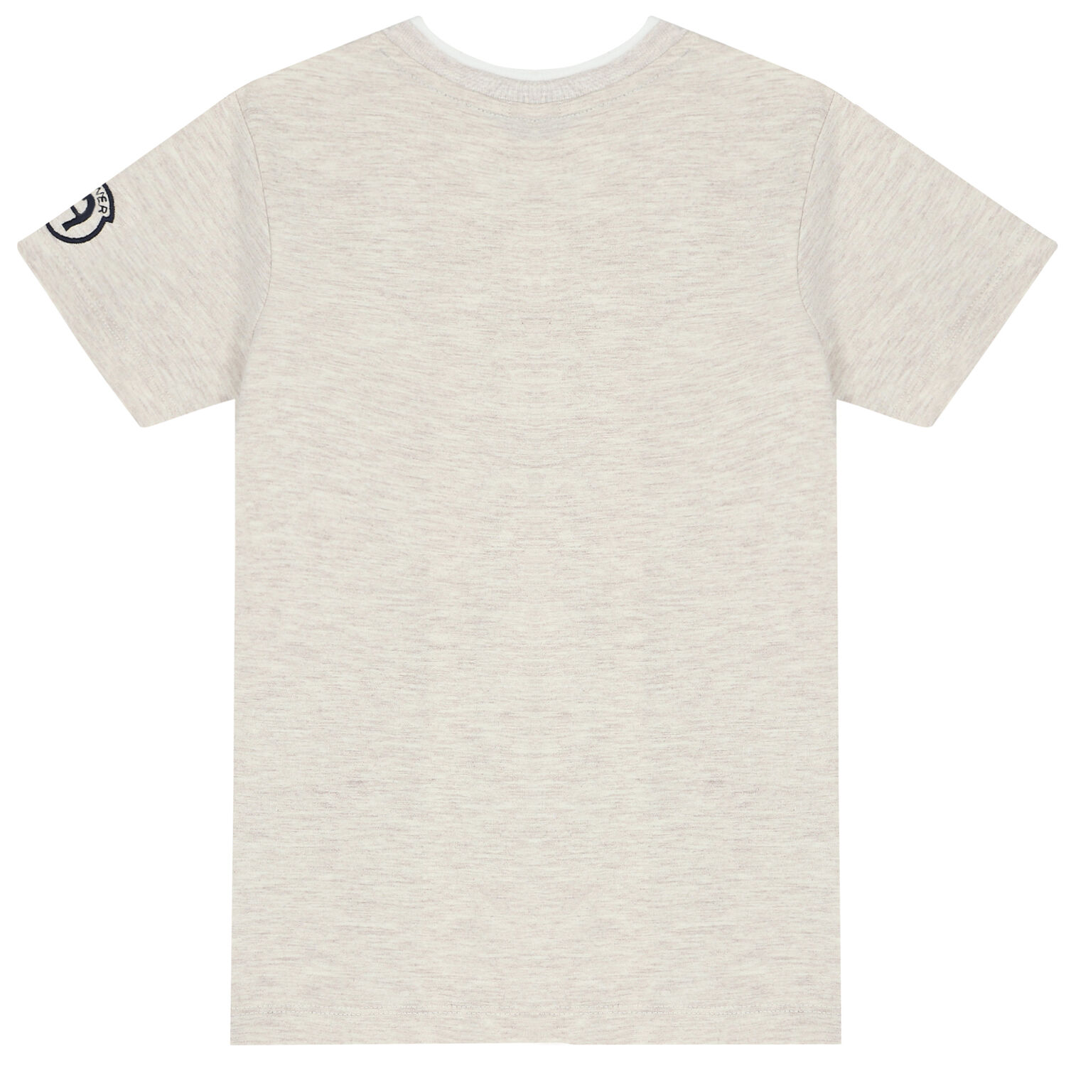 Boys Beige Logo T-Shirt, 2, hi-res