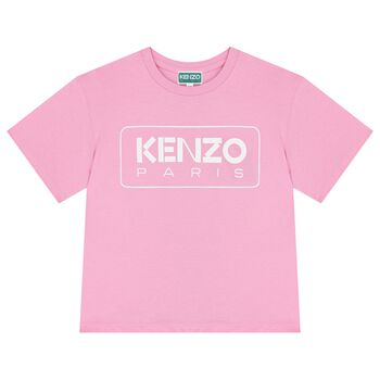 Girls Pink Logo T-Shirt