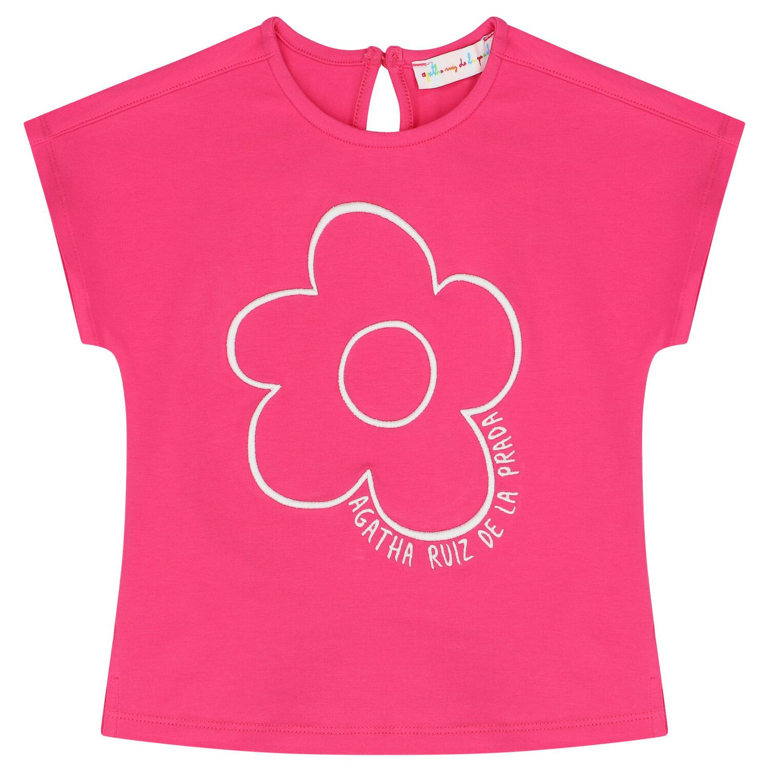 Girls Pink & Denim Logo Shorts Set, 1, hi-res image number null