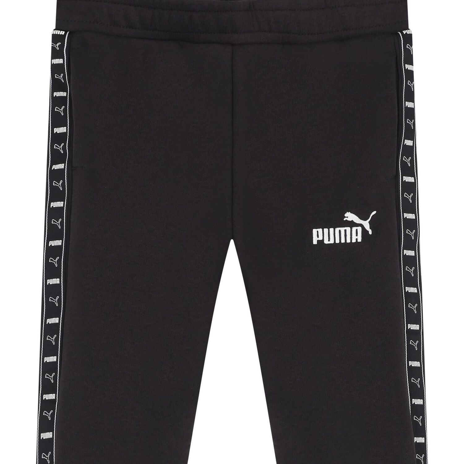 Boys Black Logo Joggers, 1, hi-res
