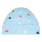 Baby Boys Ivory & Blue Gift Set, 1, hi-res