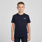 Boys Navy Blue Logo T-Shirt, 3, hi-res