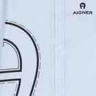 Boys Blue Logo Shirt, 1, hi-res