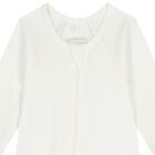 White & Beige Babygrows ( 4 Pack ), 3, hi-res