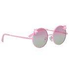 Girls Pink Flower Sunglasses, 1, hi-res