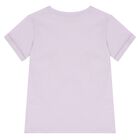 Girls Purple Flower T-Shirt, 1, hi-res