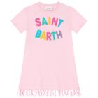 Girls Pink Logo Dress, 2, hi-res