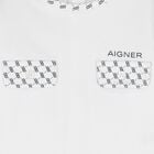 Baby Boys White & Navy Blue Logo Babygrow Gift Set, 1, hi-res