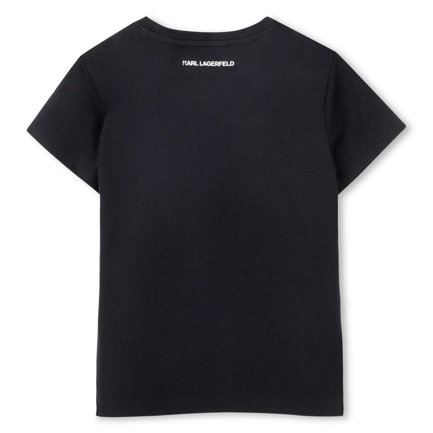 Girls Mini Me Black Ikonik T-Shirt, 1, hi-res