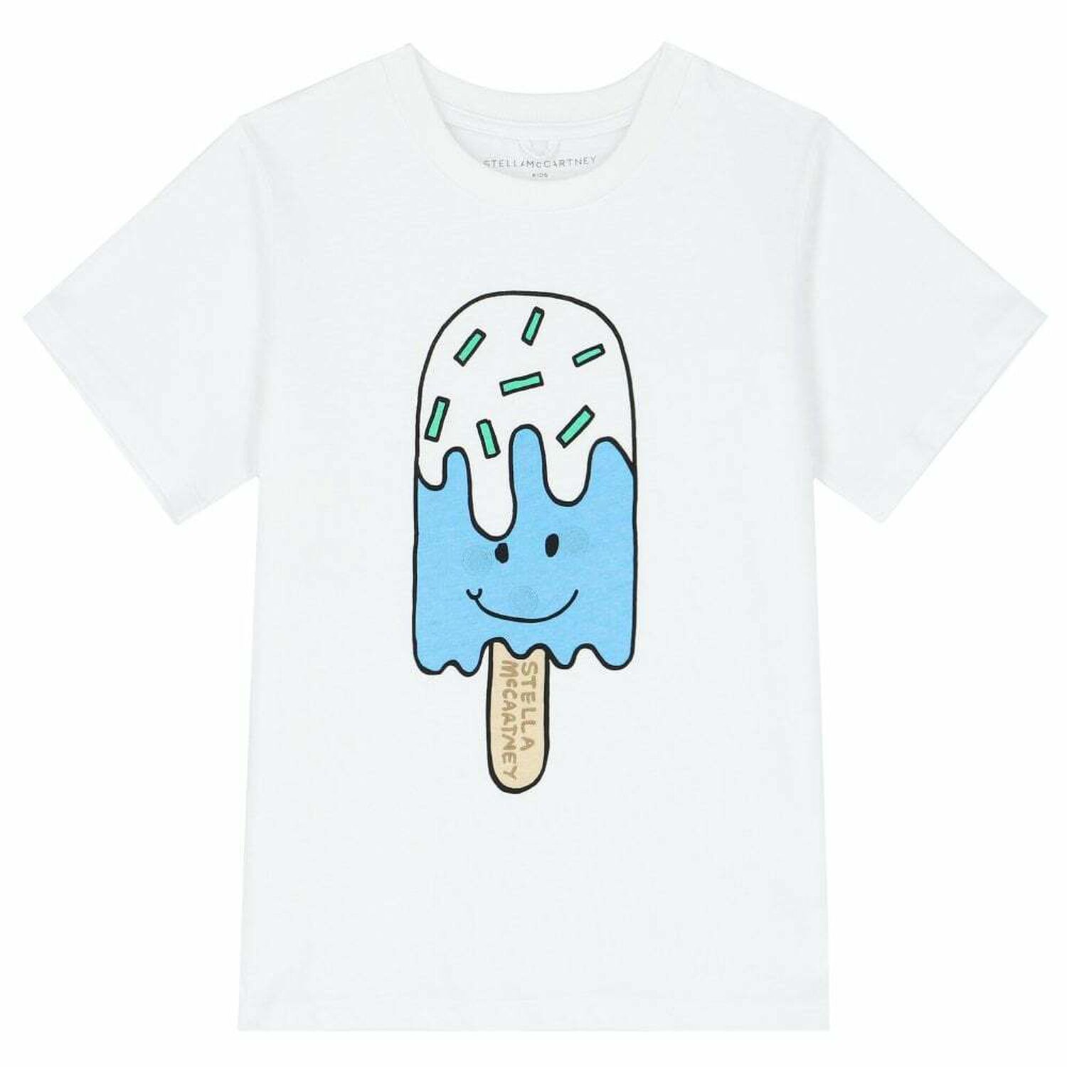 Boys White Pop-Sickle T-Shirt, 1, hi-res