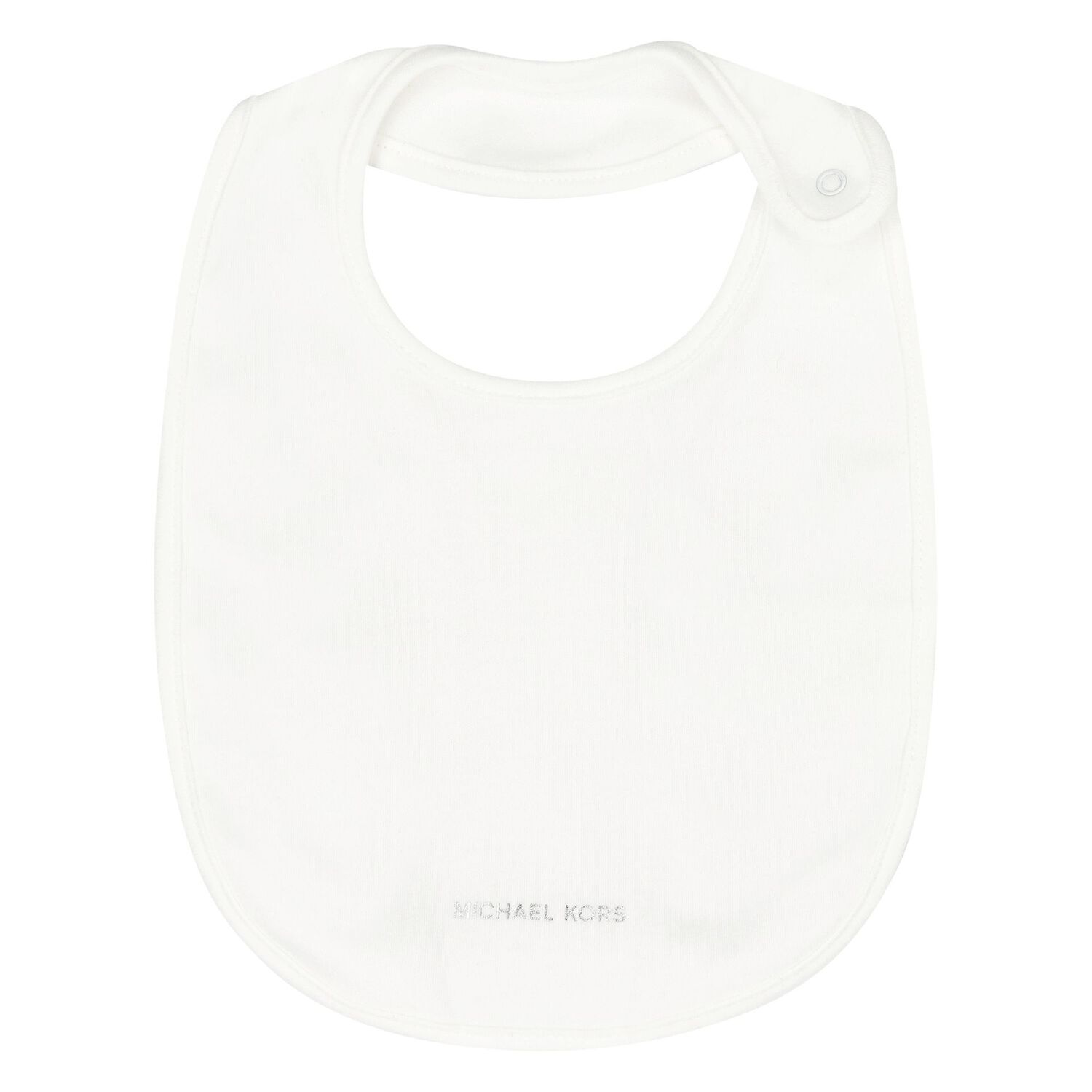 Baby Girls Ivory & Silver Logo Babygrow Gift Set, 1, hi-res