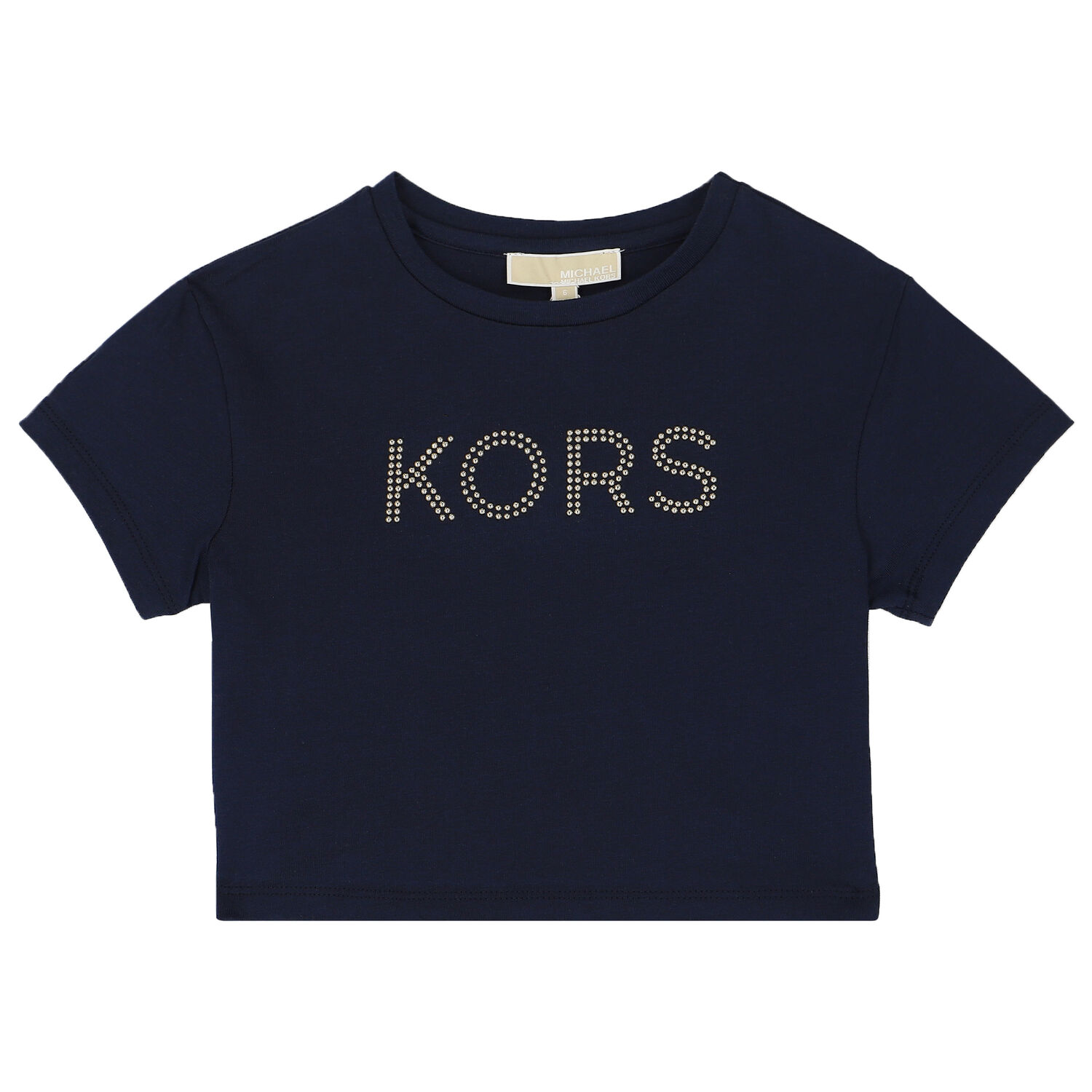 Girls Navy Logo T-Shirt, 2, hi-res