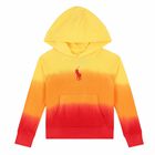 Boys Tie Dye Logo Hooded Top, 1, hi-res