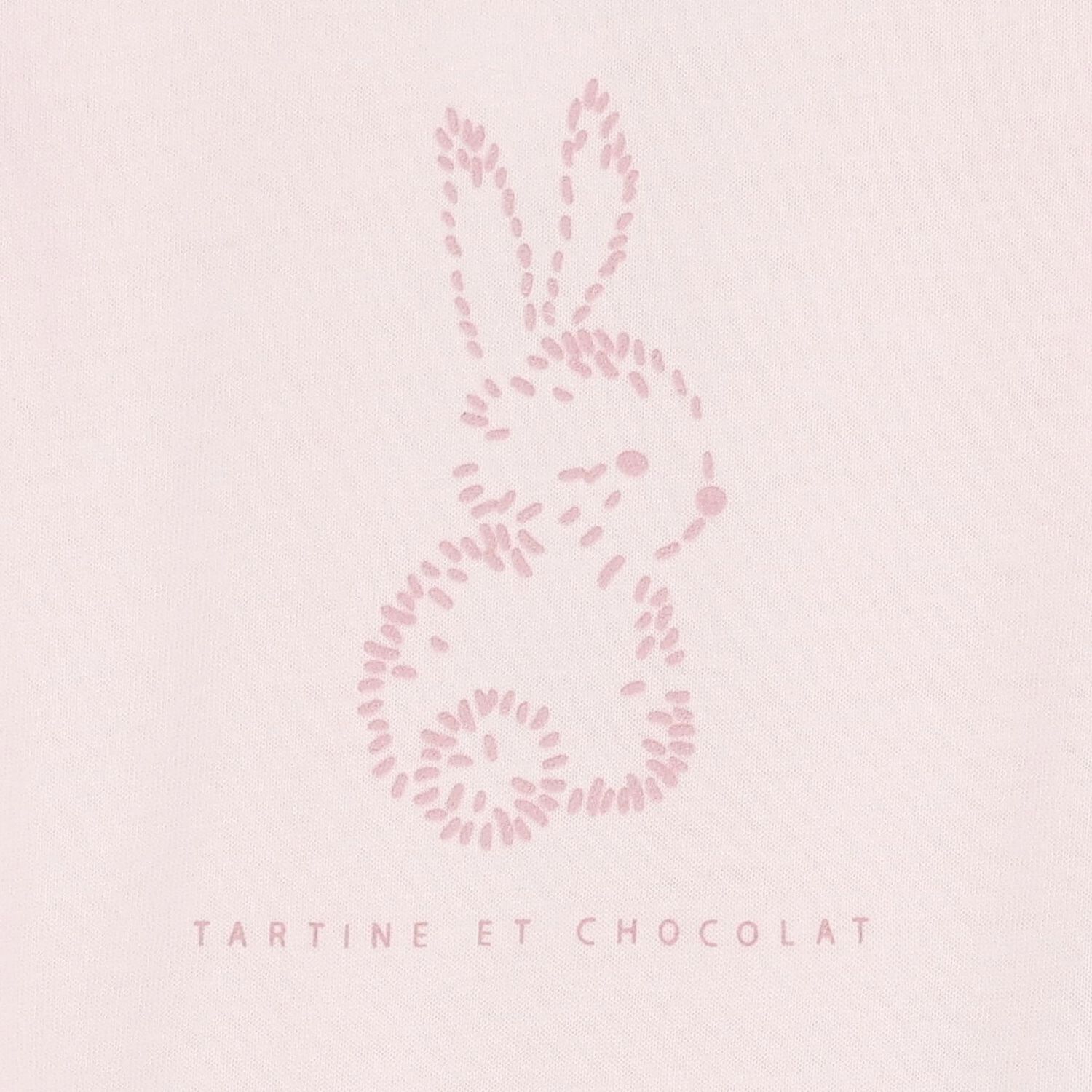 Baby Girls Pink Bunny Babygrow, 2, hi-res