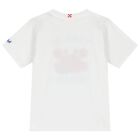 Boys White Crab T-Shirt, 1, hi-res