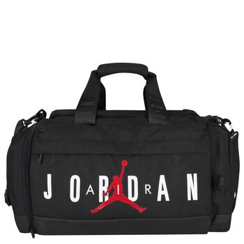 Black Jordan Logo Duffle Bag