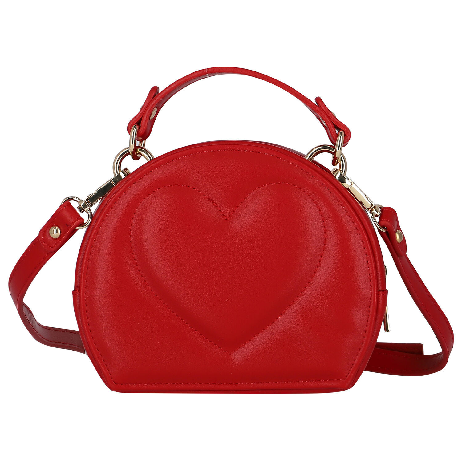 Girls Red Shoulder Bag, 1, hi-res