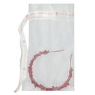 Girls Red Embellished Crystal Headband, 1, hi-res