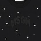 Girls Black Logo T-Shirt, 1, hi-res