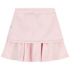 Girls Pink Logo Skirt, 1, hi-res